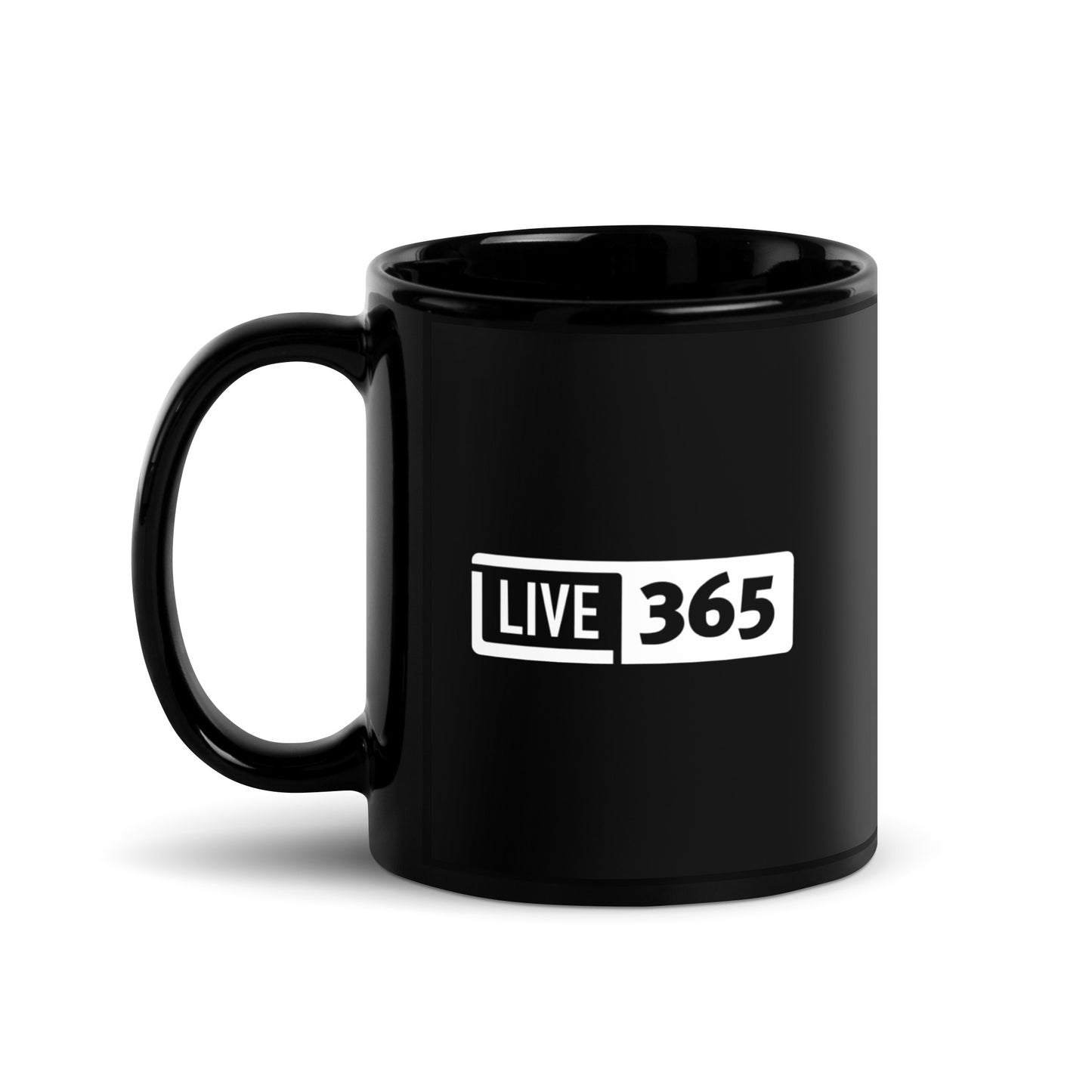 Live365 Black Mug