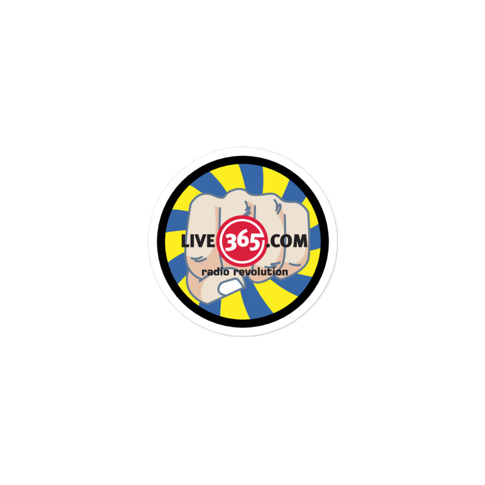 Live365 Retro Sticker