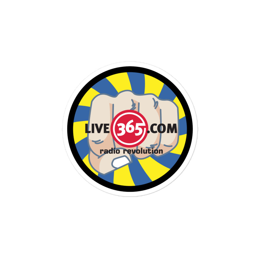 Live365 Retro Sticker