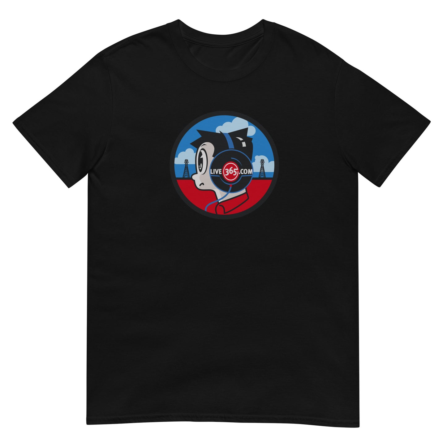 Live365 Retro Headphones Shirt