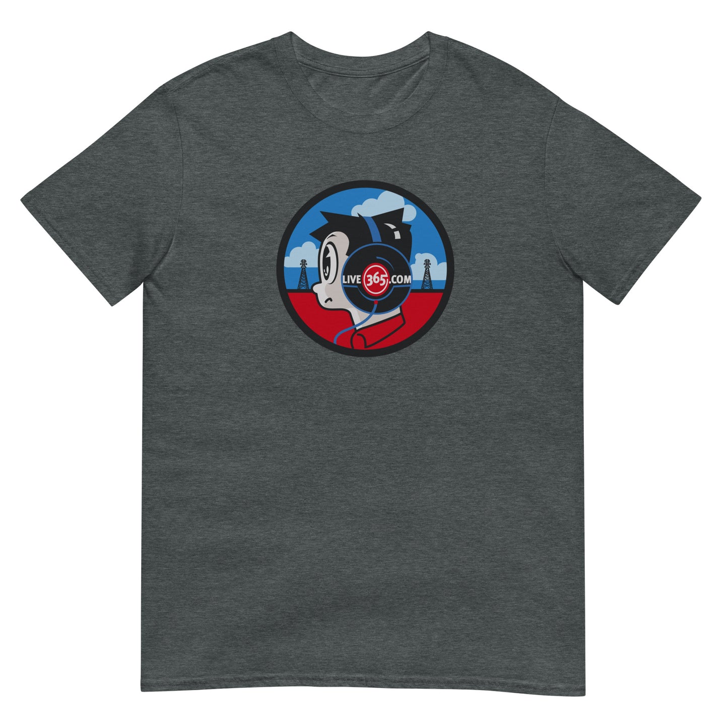 Live365 Retro Headphones Shirt