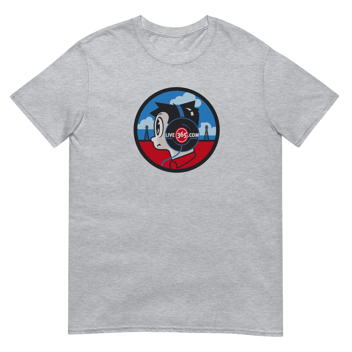 Live365 Retro Headphones Shirt