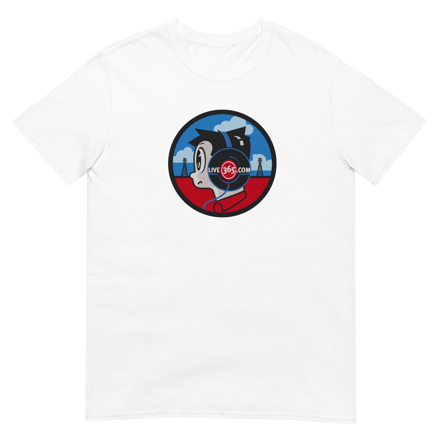Live365 Retro Headphones Shirt