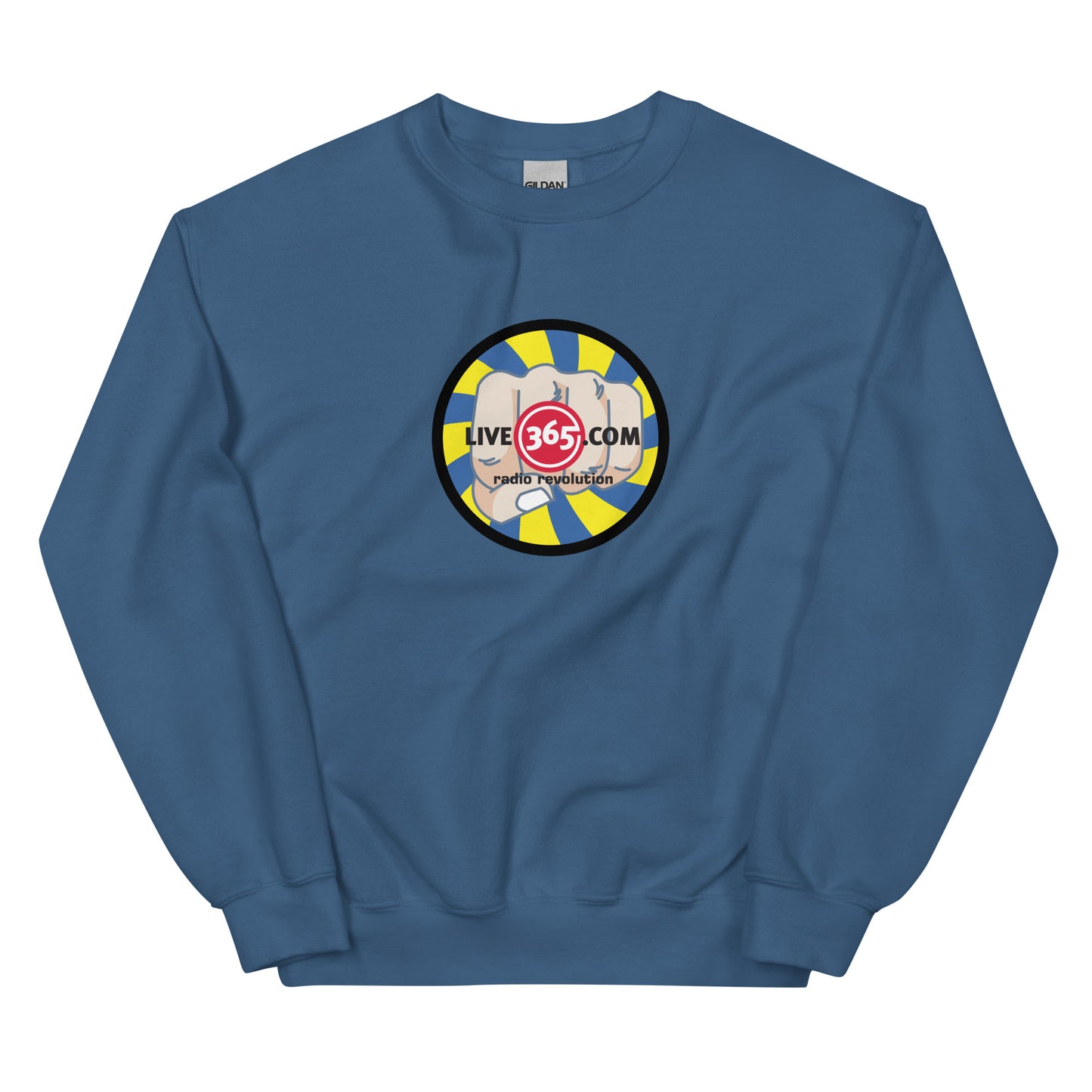 Live365 Retro Crewneck