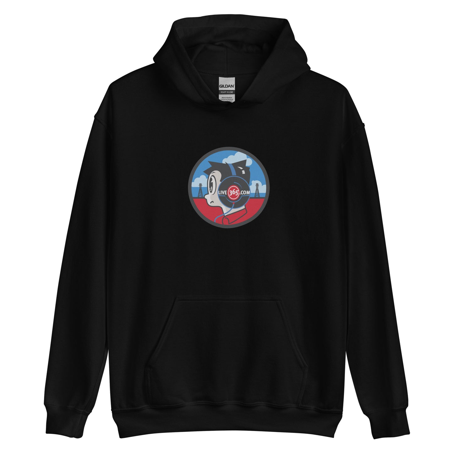 Live365 Retro Headphones Hoodie
