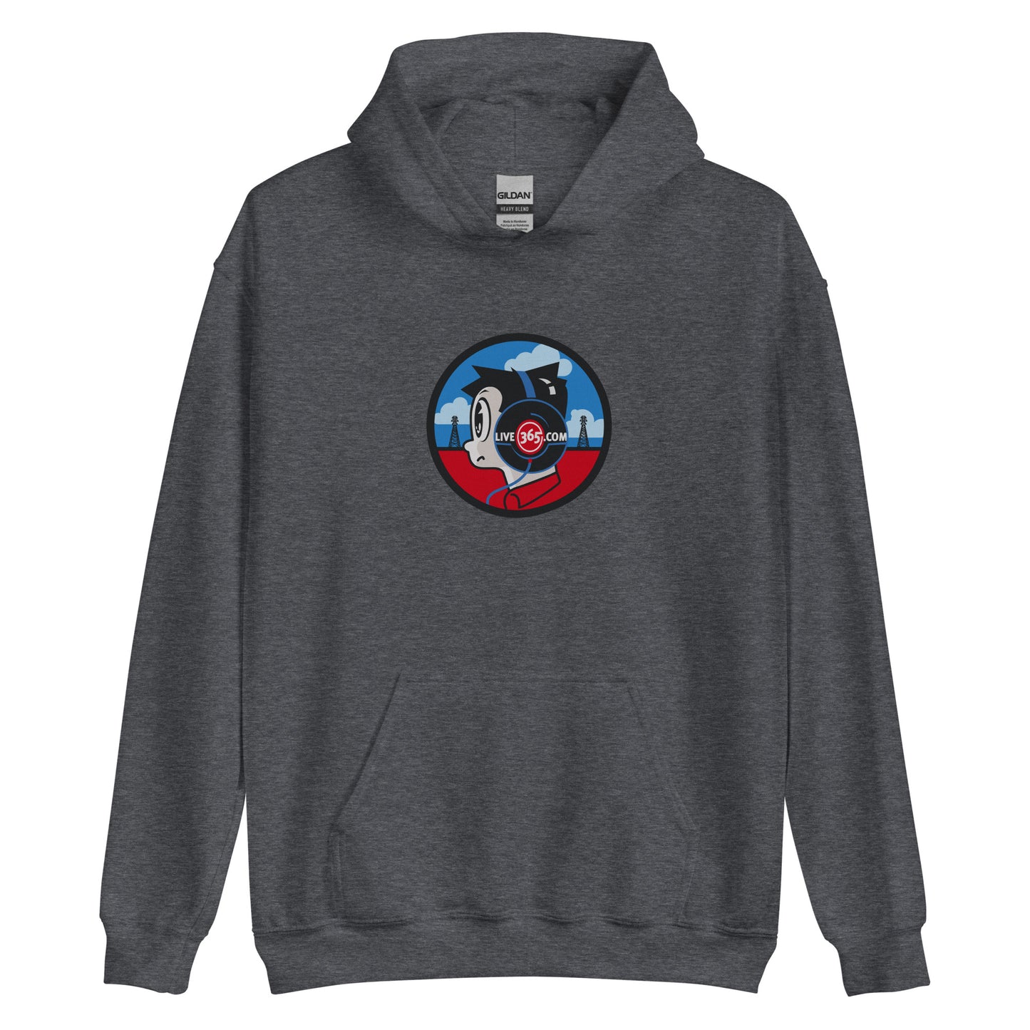 Live365 Retro Headphones Hoodie