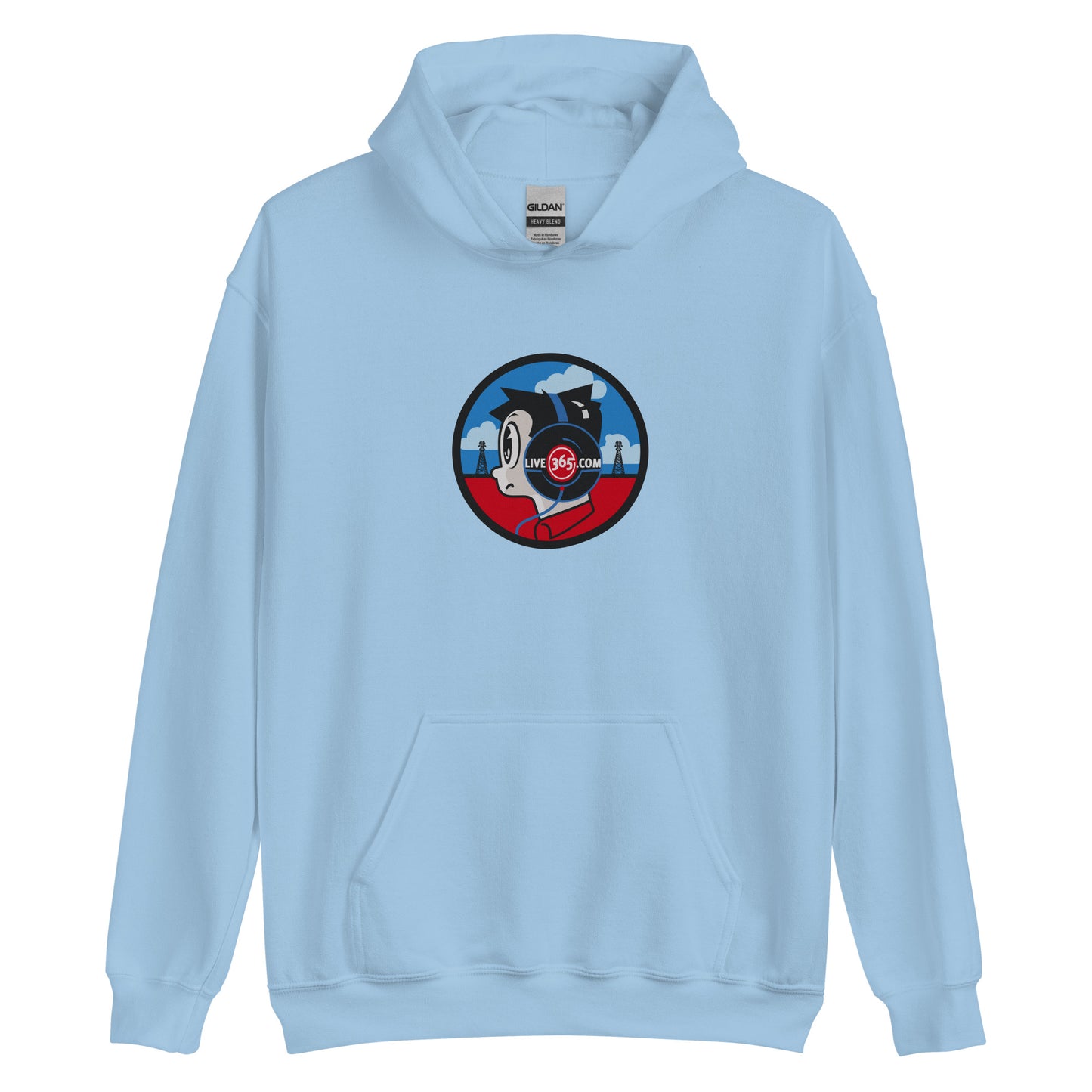 Live365 Retro Headphones Hoodie