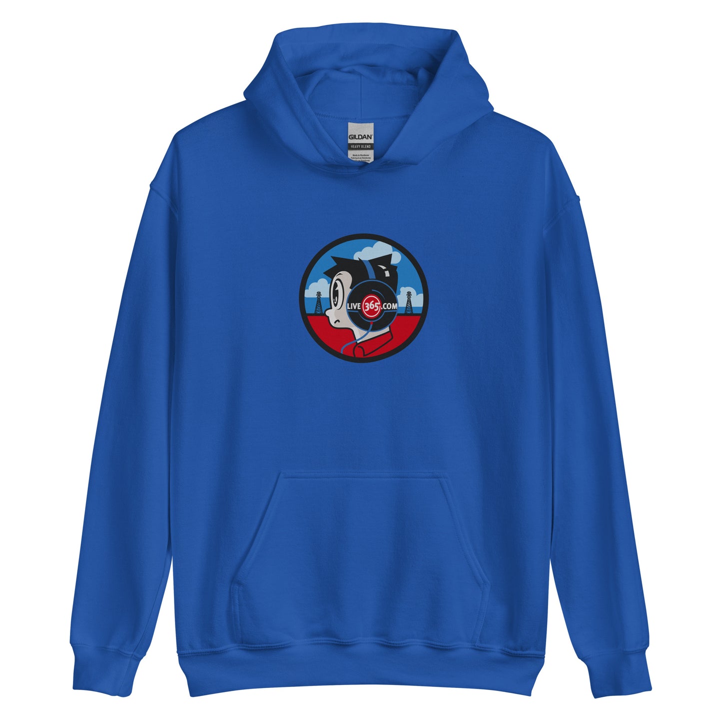 Live365 Retro Headphones Hoodie