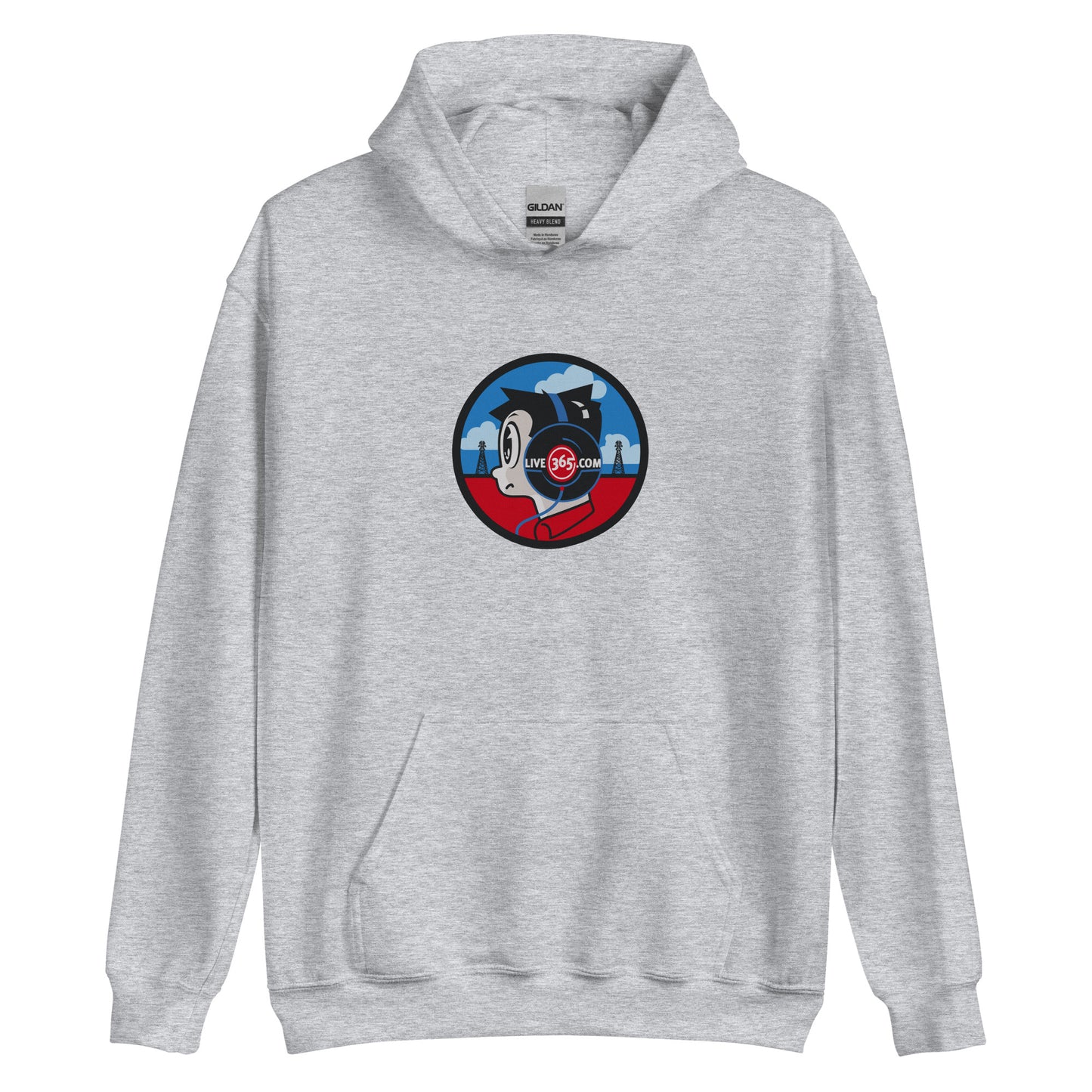 Live365 Retro Headphones Hoodie