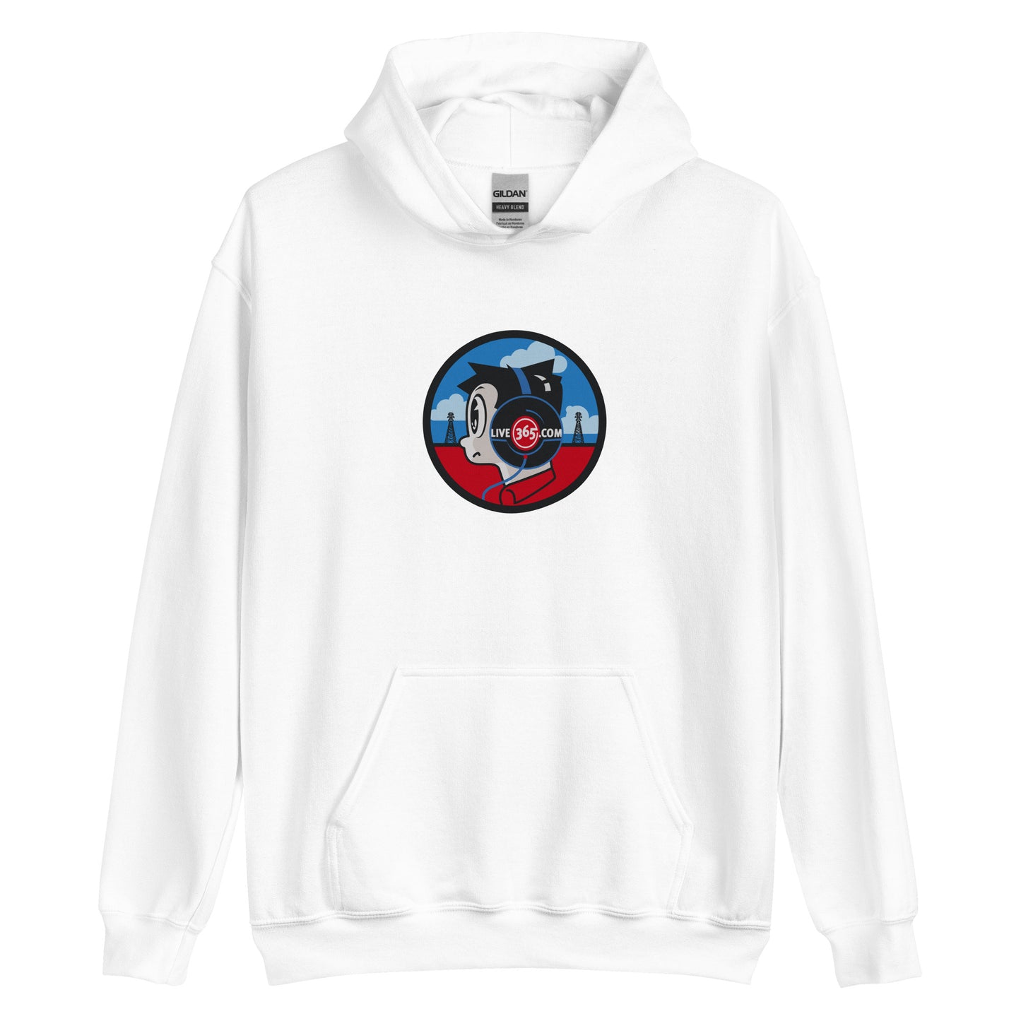 Live365 Retro Headphones Hoodie