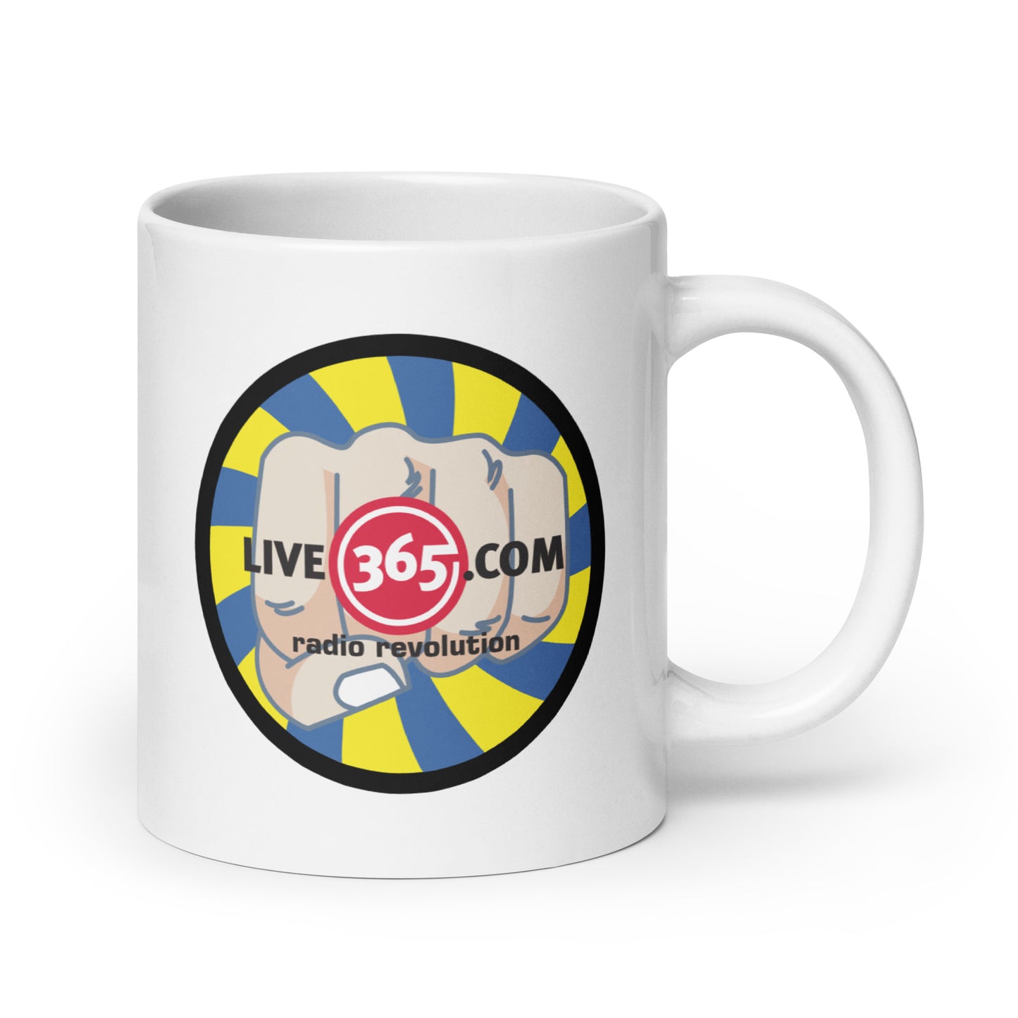 Live365 Retro Mug