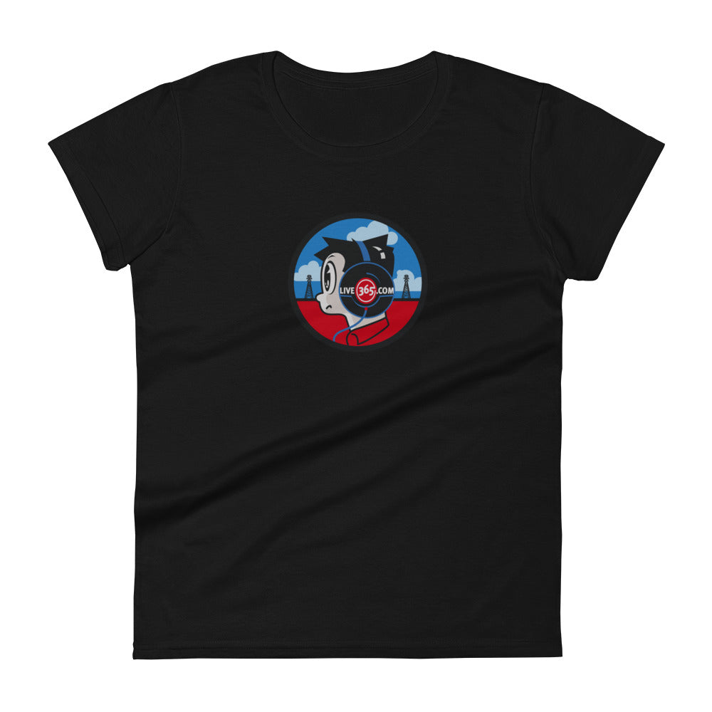 Live365 Retro Headphones Women's Shirt