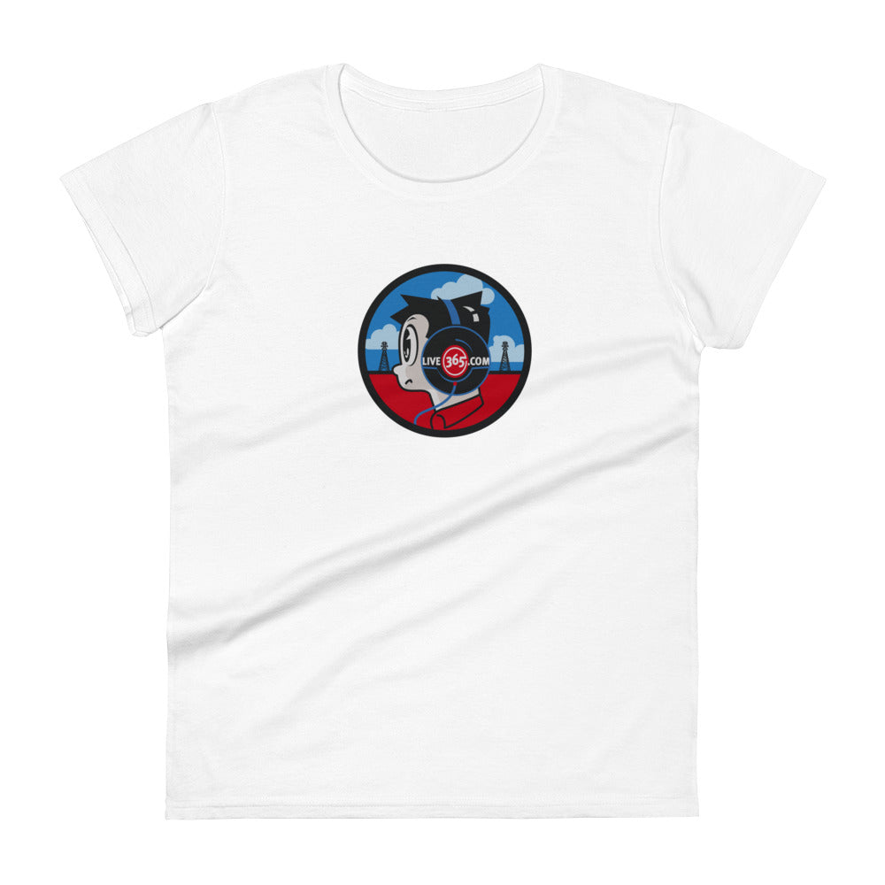 Live365 Retro Headphones Women's Shirt