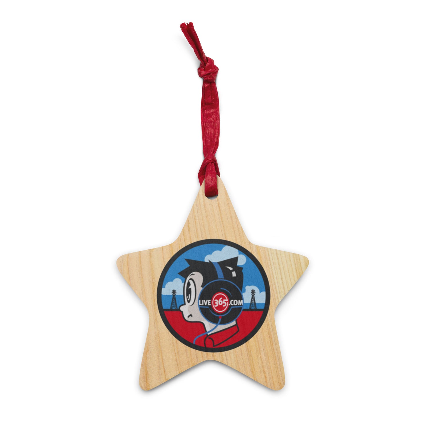 Live365 Retro Headphones Ornament