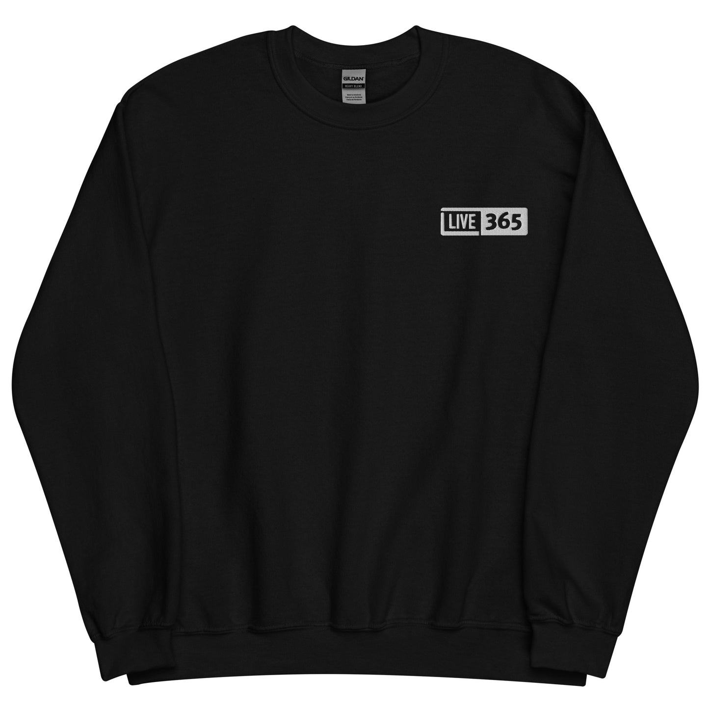 Live365 Embroidered Crewneck