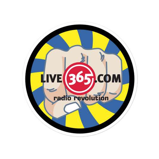 Live365 Retro Sticker