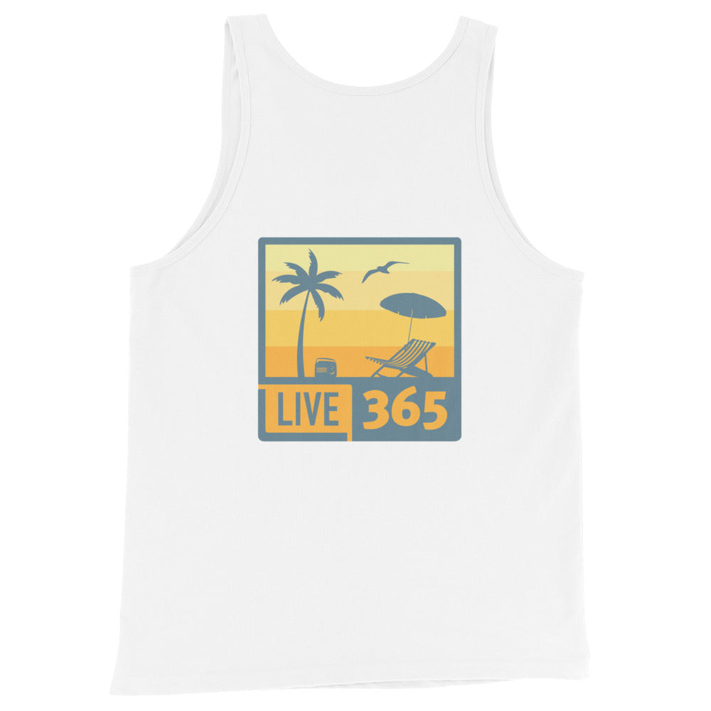 Live365 Summer Men's Tank - Blue variation