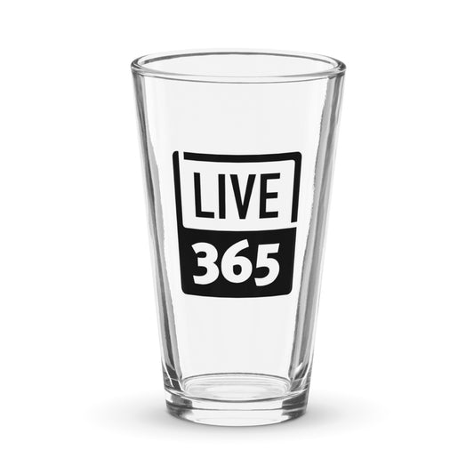 Live365 Pint Glass