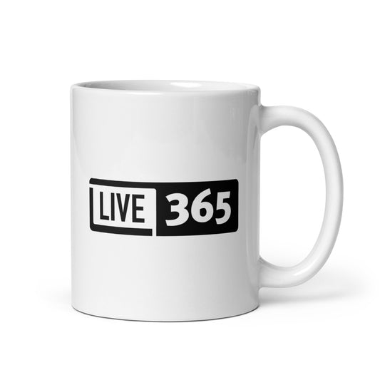 Live365 White Mug